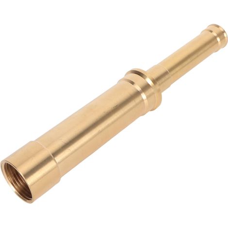 Buse de fontaine de jardin Flower Glory en cuivre, filetage femelle G1, double couche, pour arrosage paysager et jardin. (1/5)