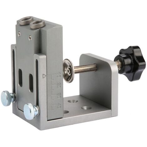 BUNTHAUS Kit de gabarit de perçage précis pour alignement et positionnement, outil de menuiserie Pocket Strong pour assemblage et travail du bois