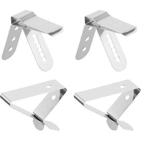 Gadpiparty 4 pièces Lot de Pinces Thermomètre Inox pour Cuisson (1/5)