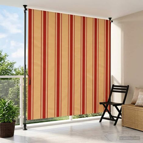 vidaXL Store Roulant Extérieur Multicolore 120 x 270 cm