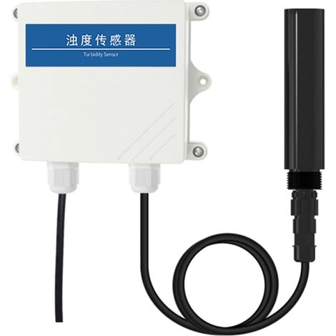 Water Turbidity Sensors Industrial Sludge Concentration Meters Sewage Suspended Solids Turbidity Meters Liquid Analyzers(0-50NTU 0-10V P) (1/5)