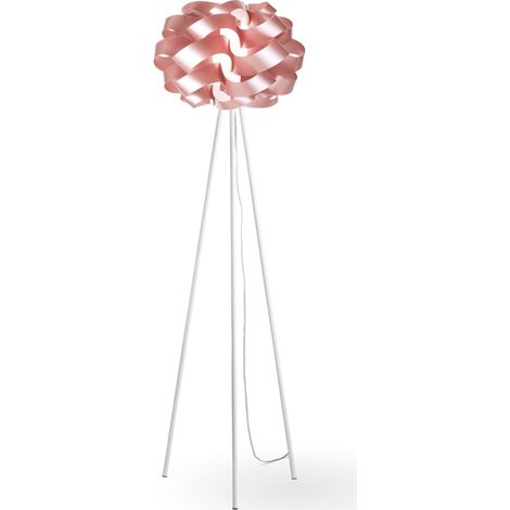 Lampada a piantana treppiedi CLOUD Rosa diametro 50x h160 cm (1/2)