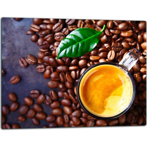 Tabla de cortar de vidrio de 52x40 cm para café (1/5)