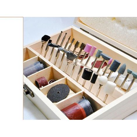 Estuche de accesorios con mini herramientas, 100 piezas