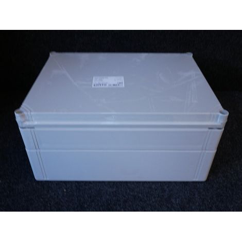 Coffret polycarbonate 300x400x185mm gris avec couvercle opaque étanche IP67 ik08 CUBO O ENSTO