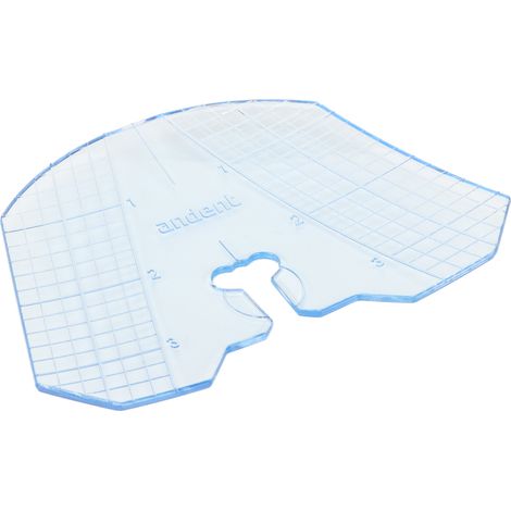 Plaque de guidage pour l'alignement dentaire, outil de mesure auxiliaire pour l'alignement dentaire, règle d'alignement orthodontique, outils pour prothésistes dentaires (1/5)