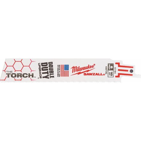 Milwaukee Torch Säbelsägeblatt 150 mm bi-metall