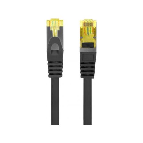 Cavo patch Lanberg FTP cat.6A 1.5m LSZH CU fluke passato nero