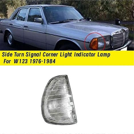 Luz de giro lateral delantera para Mercedes Benz W123 1976-1984 Corner Marker Li Edition 0926 (1/4)