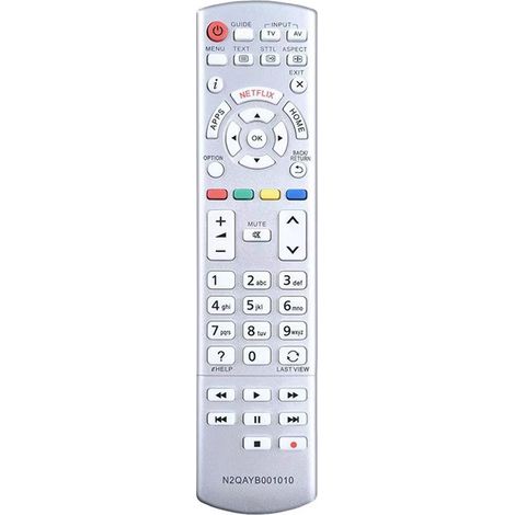 Telecomando sostitutivo compatibile con TV Panasonic N2QAYB001010 (1/3)