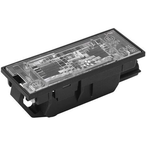 clairage de plaque d'immatriculation 8200480127 Remplacement de la lampe de plaque d'immatriculation arrière pour Clio MK III IV Fluence Kangoo