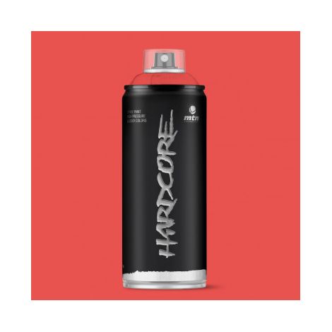 Montana Hardcore Spray |Finition Brillante | Rouge Colorado 400ml | Montana Colors (1/2)