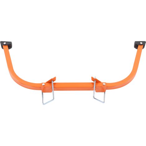 Crochet de toit pour échelle, alliage d'aluminium, antirouille, stabilisateur stable, travail en hauteur, orange (1/5)