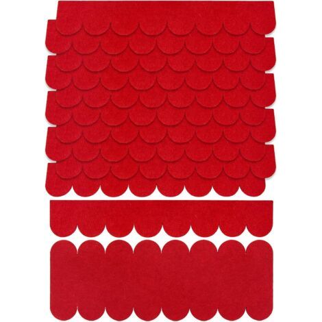 10 Bardeaux, Bitume auto-adhésif, Imperméable, Toiture miniature, Nichoirs, Clapiers (1/5)