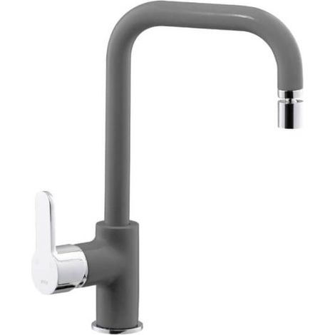 Miscelatore Lento granito croma mat