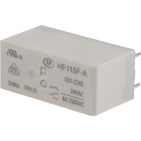 RS PRO Relais sans accrochage 2 RT, bobine 24V c.a. Montage sur CI 750mW ( Prix pour 1 )