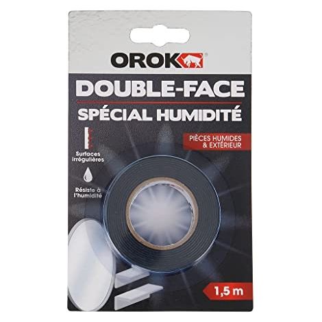 Orok Adhésif Double Face Pièces Humides15mx19mm - Orok