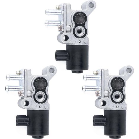 3X Valve de régulation d'air de ralenti pour Honda AC185 Civic del Sol 1996-2000 36450-P2J-J01 (1/5)