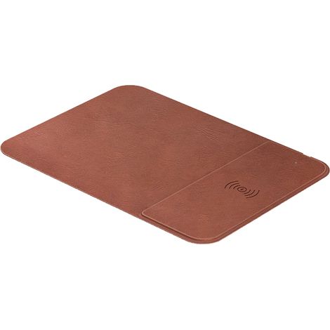 Tapis De Souris Avec Chargeur Sans Fil - 15 W - Compatible Avec Coques Jusqu'à 6 Mm - Support Téléphone Réglable - Pour Bureau Et Jeux - 1 Pièce (1/5)