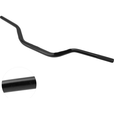 28-mm-Motorradlenker aus Aluminium, eloxiertes Mittelstück, universelles Ersatzteil für CRF230F, Schwarz (1/5)