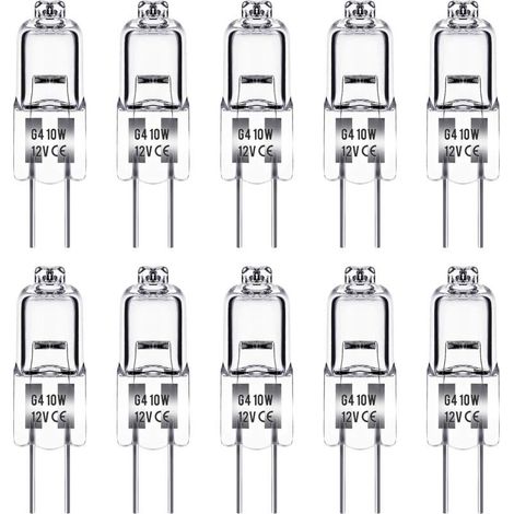 Ampoule spéciale, ampoule G4 12V 10W, lot de 10 (1/5)