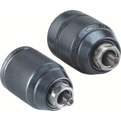 Röhm Schlüsselloses Bohrfutter EXTRA80-RV, Größe 13, Aufnahme 1/2"-20, Metall - 1328311 (1/4)