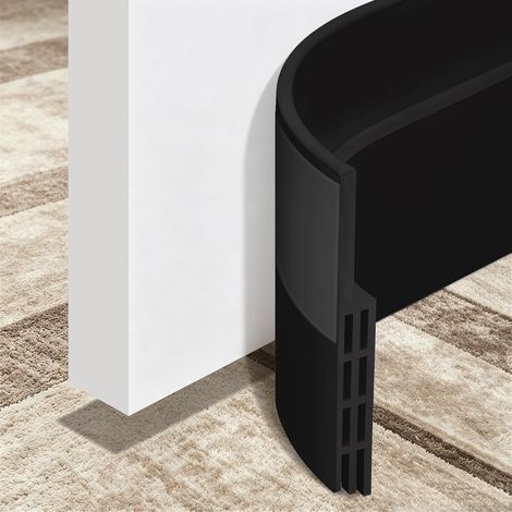 Bas de Porte Isolant, Joint Silicone Adhésif Isolation Phonique (1/5)