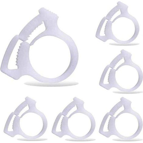 Set di 6 fascette stringitubo B15 per pulitore per piscine, adatte ai modelli Polaris 180 280 360 380 480 --Crezuo