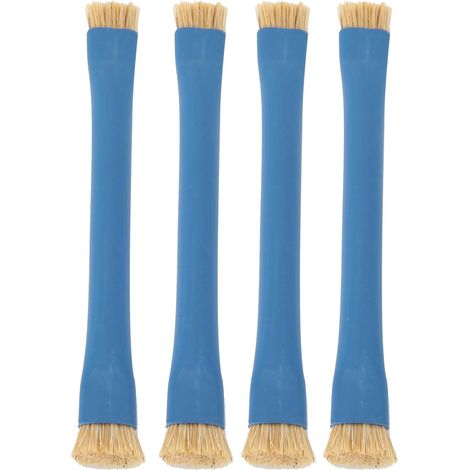 4 Pièces Brosse Double Face Anti-Statique Outil de Nettoyage pour Soudure et Réparation Téléphone (Bleu) (1/5)
