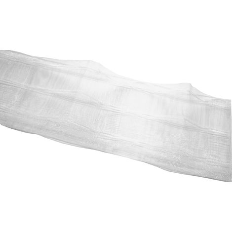 Gardinia Multifunktionales Gardinenband mit verdeckter Schlaufenfunktion 10 cm breit, 10 m lang transparent (1/3)