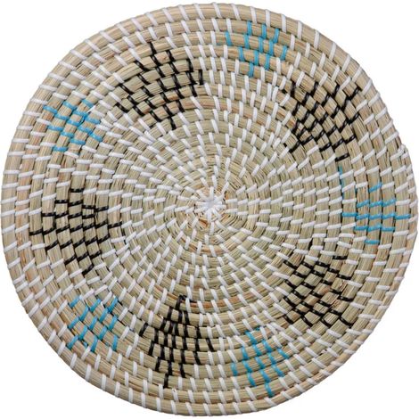 Décoration murale en Jacinthe d'eau naturelle 35 cm (1/4)
