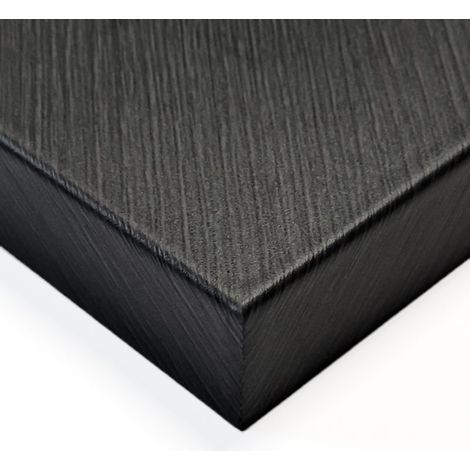 DIMEXACT - Revêtement mural effet bois d'ébène noir - 122 cm x 2.5 m - En Rouleau (1/3)