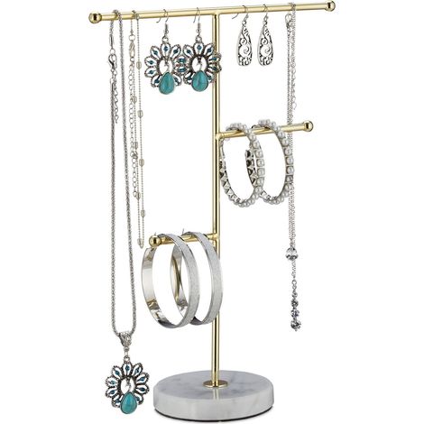 Expositor de joyas de oro