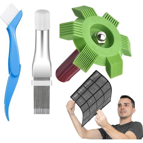 Peigne à lamelles pour climatisation Kit de nettoyage de (1/5)