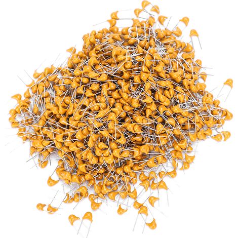 1000 pièces condensateur céramique en ligne monolithique 0.1UF pas de broche 5.08MM DC50V déviation 10% (1/5)