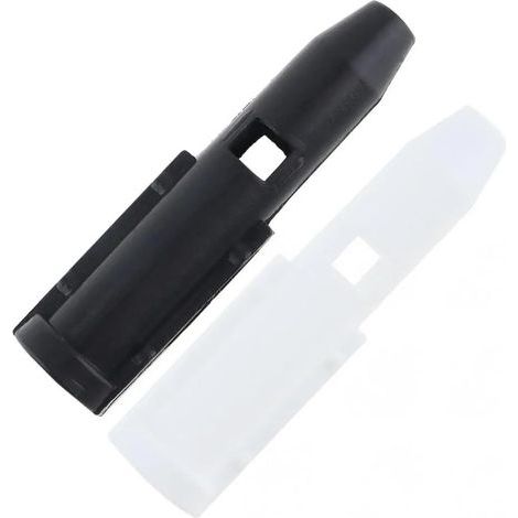 2 Pièces Pommeau De Vitesse Pour Peugeot 307, Levier D’Adaptation De La Manette De Vitesses Blanc Compatible Avec Peugeot 106-807/2008-5008 Partner Etc Compatible Avec Citroen(Noir/Blanc) (1/5)
