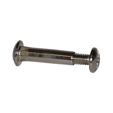 Giunzione per Mobili 31 mm Nichelato 50 Pezzi (1/2)
