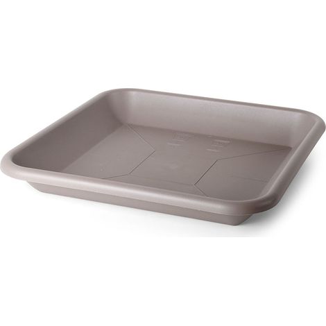 Geda Untersetzer Quadrat Taupe 49 x 49 cm - Kunststoff