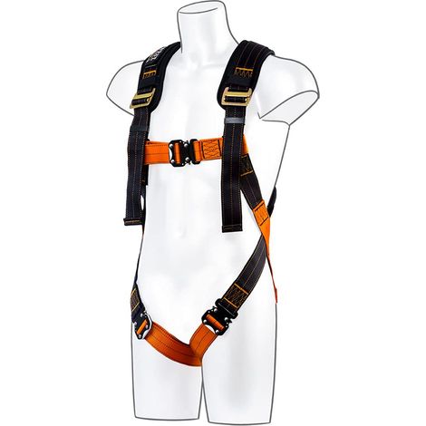 Harnais 1 Point D'ancrage Ceinture Matelassée Coupe Réglable (1/2)