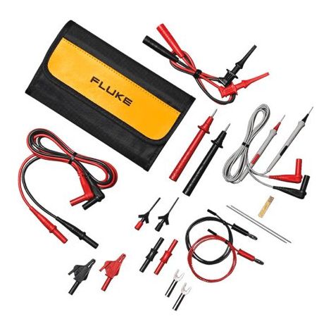 Fluke TLK287 Kit per multimetri composto da: cavi, puntali e pinze per elettronica e componenti SMD (1/3)