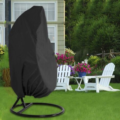 Housse de Fauteuil Suspendu Jardin - Étanche Housse pour Fauteuil Oeuf Suspendu (1/4)