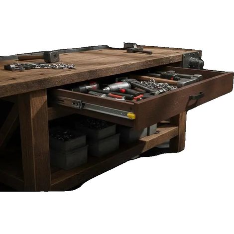 Guías para cajones, 914 mm, capacidad de carga de 226 kg, extensión total, mecanismo de rodamientos de bolas, montaje lateral. (1/5)