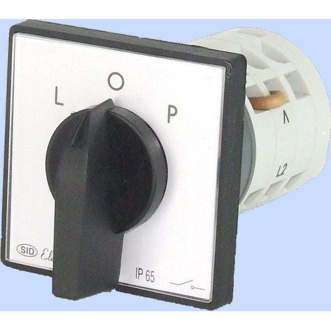 Elektromet L-0-P 3P Drehschalter 25A IP65 (1/2)