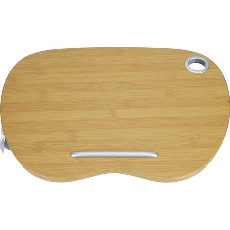 Tableau portable multifonction pour ordinateur portable, bureau d'apprentissage et d'écriture, table de lit grise, usage domestique et extérieur (1/5)