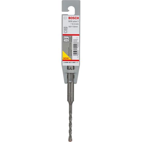 BOSCH 2608831005 - SDS plus-3: 5,5 x 50 x 110