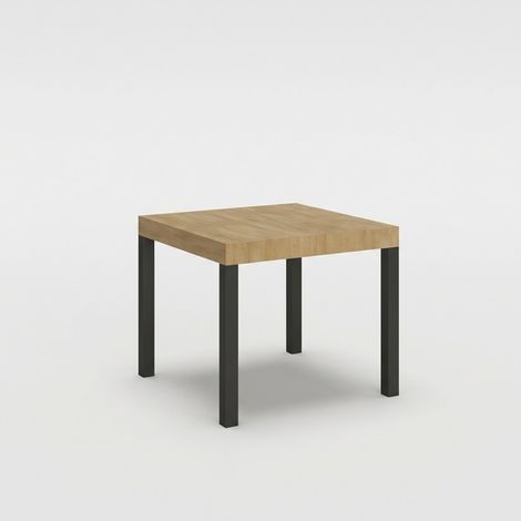Tavolo allungabile 90/246x90 cm Everyday quercia natura gambe antracite (1/3)