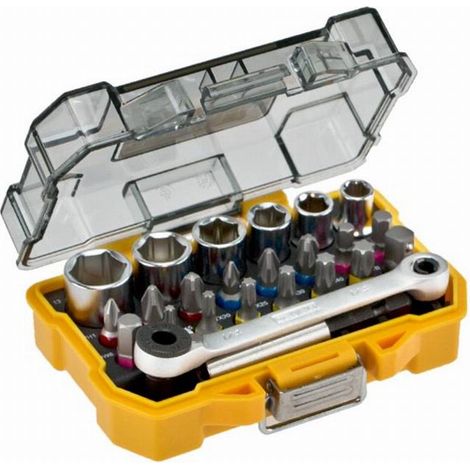 DeWalt DT71516 Juego de 24 piezas de atornillado ergonómico y duradero