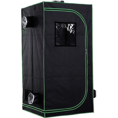 TENDA PER COLTIVAZIONE IDROPONICA GROW TENT 80 X 80 X 160 CM (1/5)