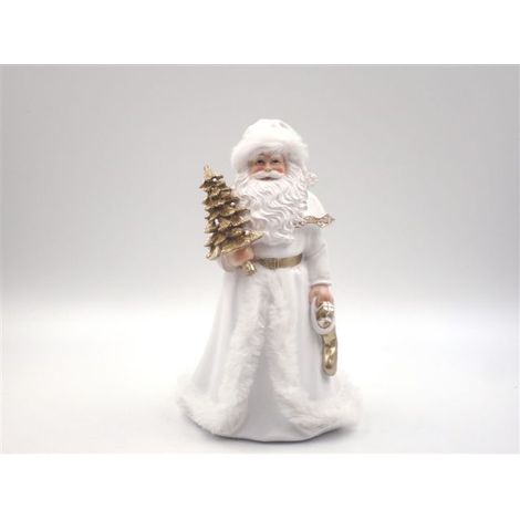 Decorazione Natalizia Babbo Natale Grande in Resina 23 cm (1/2)