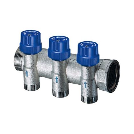 3913 - Collettore componibile di ritorno - Misura 1" - 3 derivazioni 3913 103 (1/3)